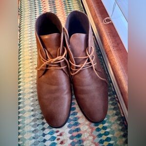 Nine West Men's Tan Leather Boots
